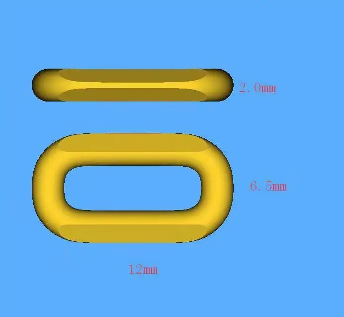 Custom France Real 24k 18k Golden Men Chain Necklace Solid Gold Wholesale