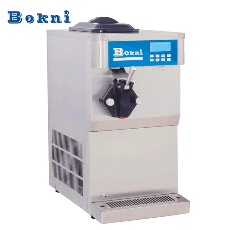 Stainless Steel Frozen Yogurt Machine Commercial Using Ice Machine