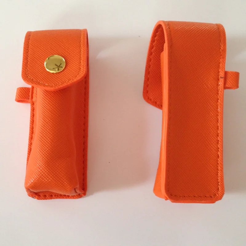 Factory Customized Lipstick Case Carryon Lippie Cover Pu Leather Lip