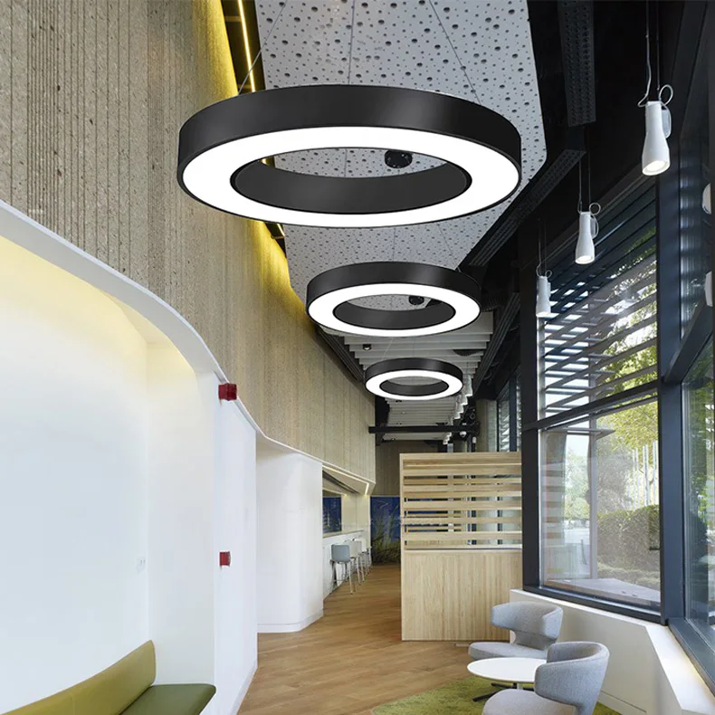 product led shaped star creative irregular hexagonal pendant light for office gym shopping mall supermarket energy efficient-14