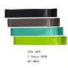 latex yoga small custom printed logo color stretch pack tension gym workout fitness exercise loop resistance bands