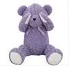 latest kids toys cute teddy bear toys/soft plush stuffed animals for baby/ top quality cover eyes plush teddy bear toy