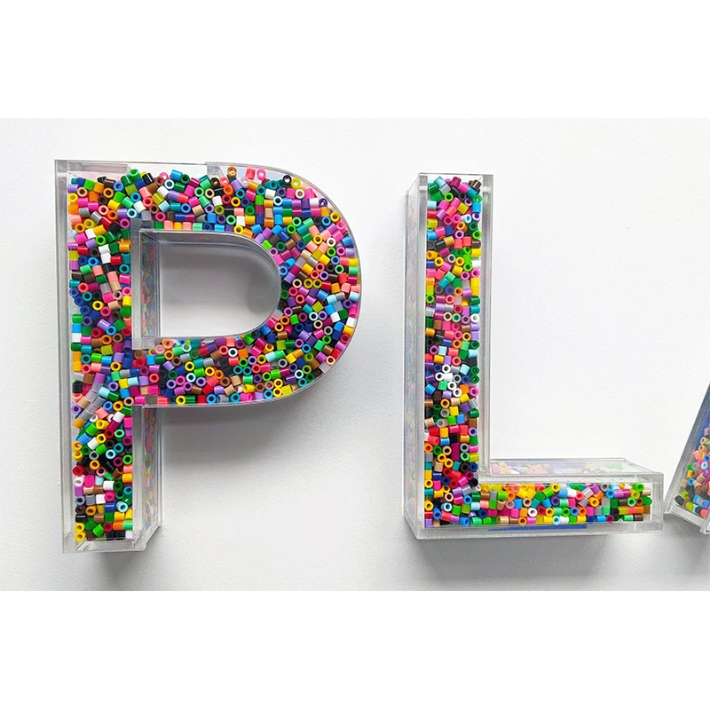 Custom Fillable Acrylic Candy Letters Wall Hanging Bedroom Decor Wholesale Buy Acrylic