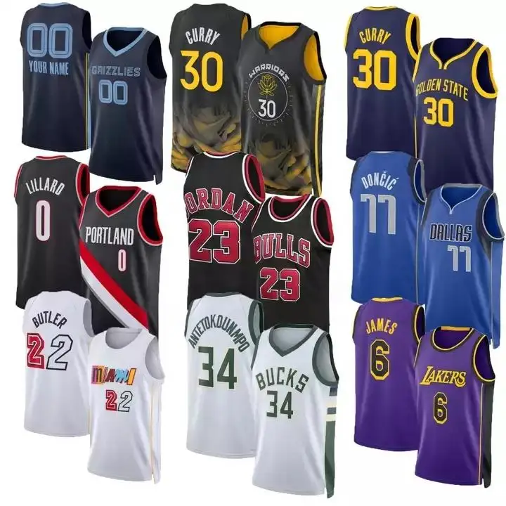 2023 New Design Basketball Embroidered Jerseys Wholesale Wilson Men's ...