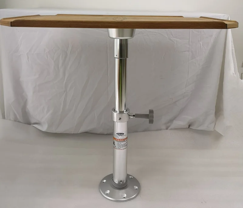 Removable Adjustable Table Pedestal Base For Marine Boat Rv Aluminum 19