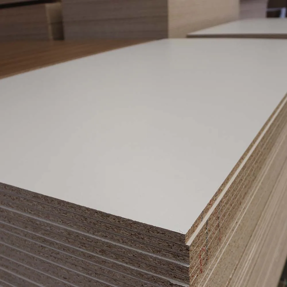 12mm 15mm 16mm 18mm White Melamine Chipboard For Furniture