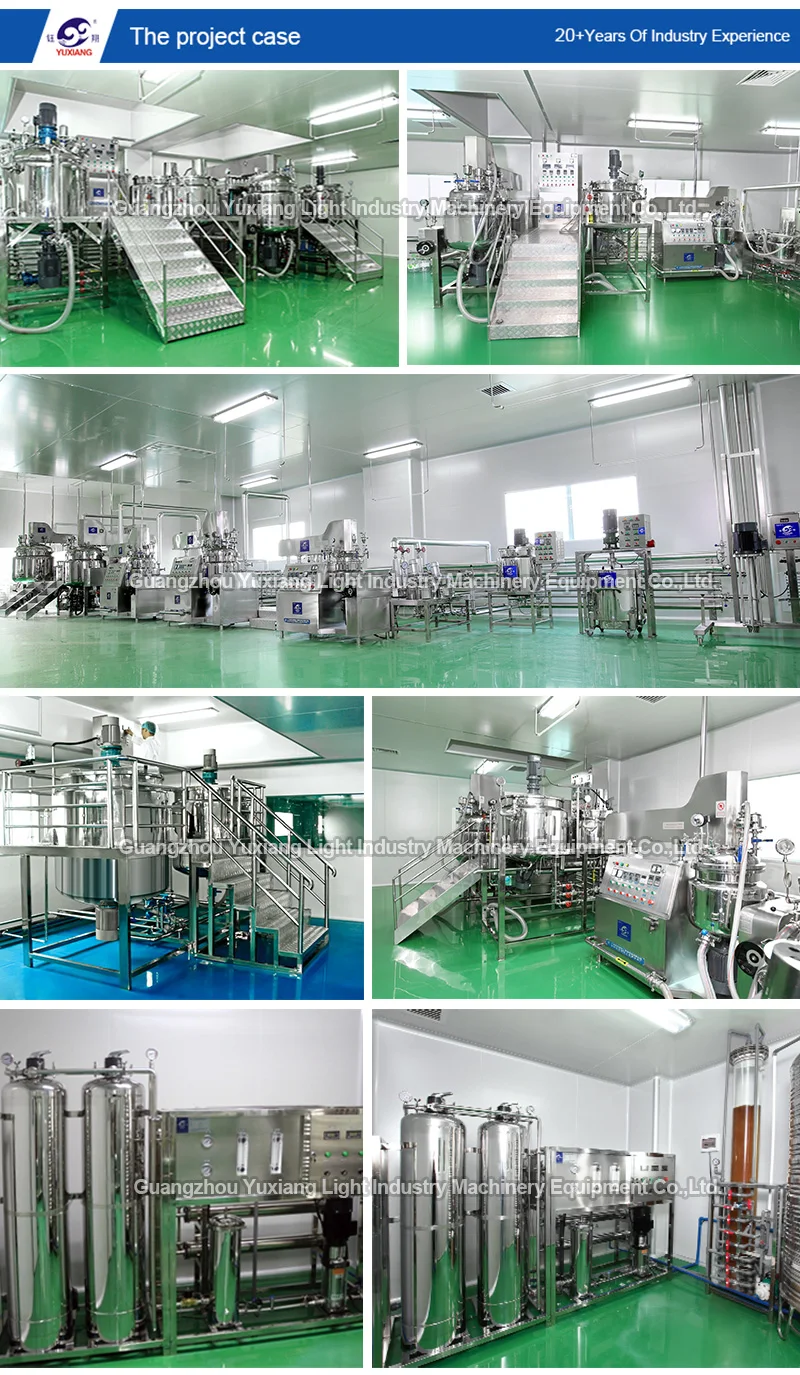 Yuxiangmayonnaise making machine mayonnaise production line equipment for mayonnaise