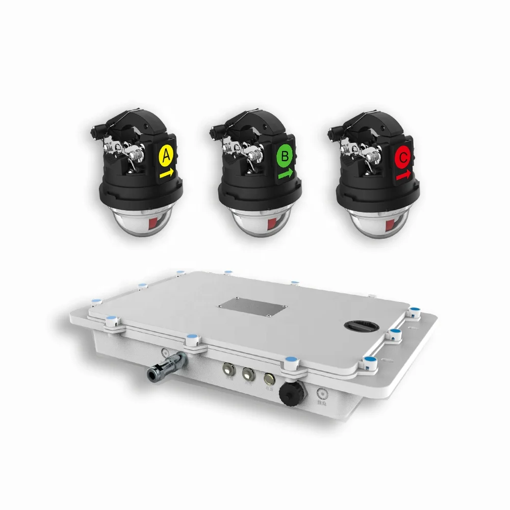 
New type digital overhead line type cable fault current passage indicator monitoring system for power distribution network FPI 