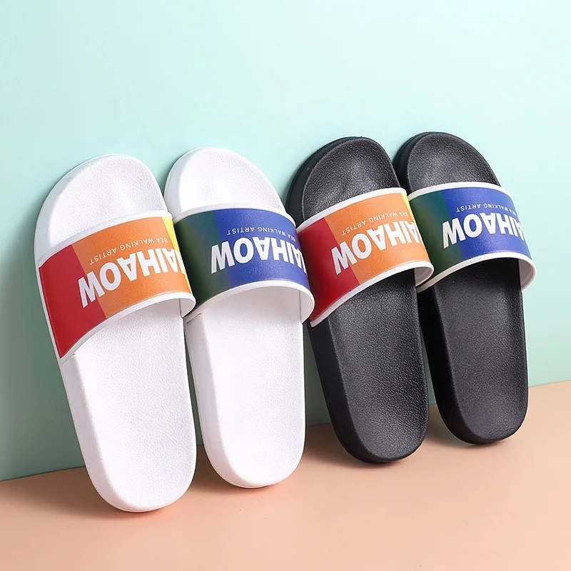 Footwear Manufacturers Multi Colors Unisex Custom Slides,Pvc Summer ...