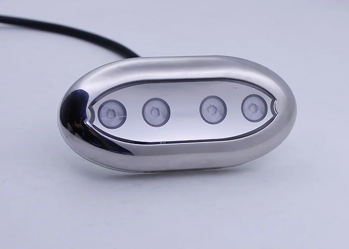 316 Stainless Steel Oval Marine Underwater Led Accent Courtesy Light