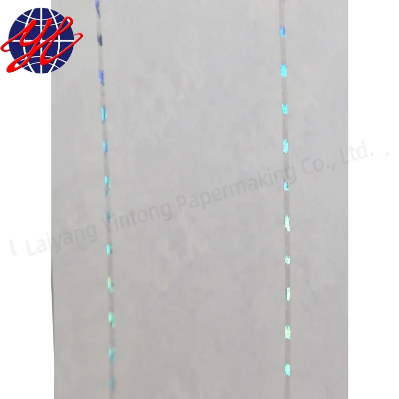 China Security Thread Paper With Custom Watermark For Certificate Buy