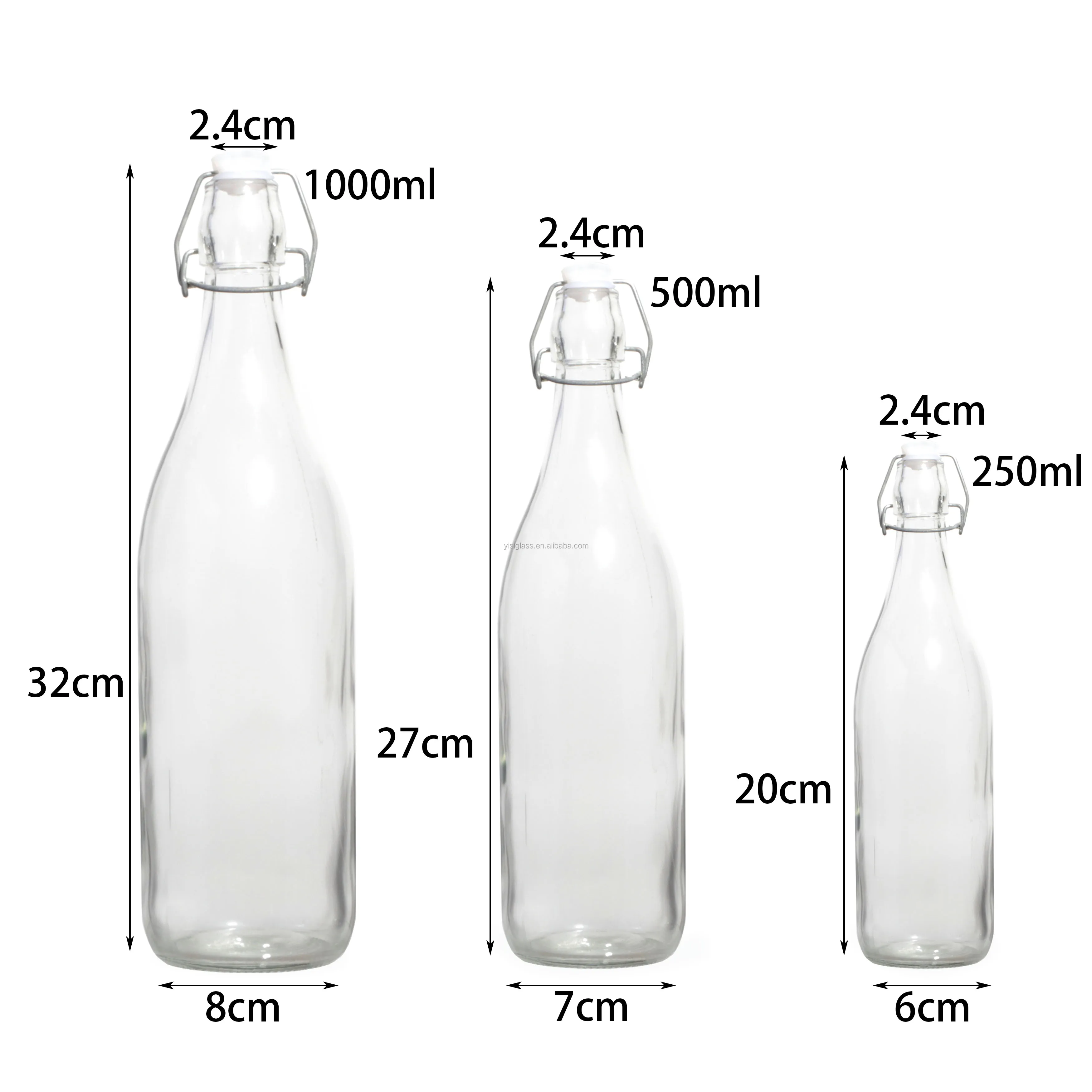 1liter Glass Bottle Flip Top Cap 33oz Beverage 1000ml With Swing Stopper Used In Kitchen For Kombucha Buy Glass Water Bottles 500ml Glass Bottle Glass Bottle Milk Product On Alibaba Com