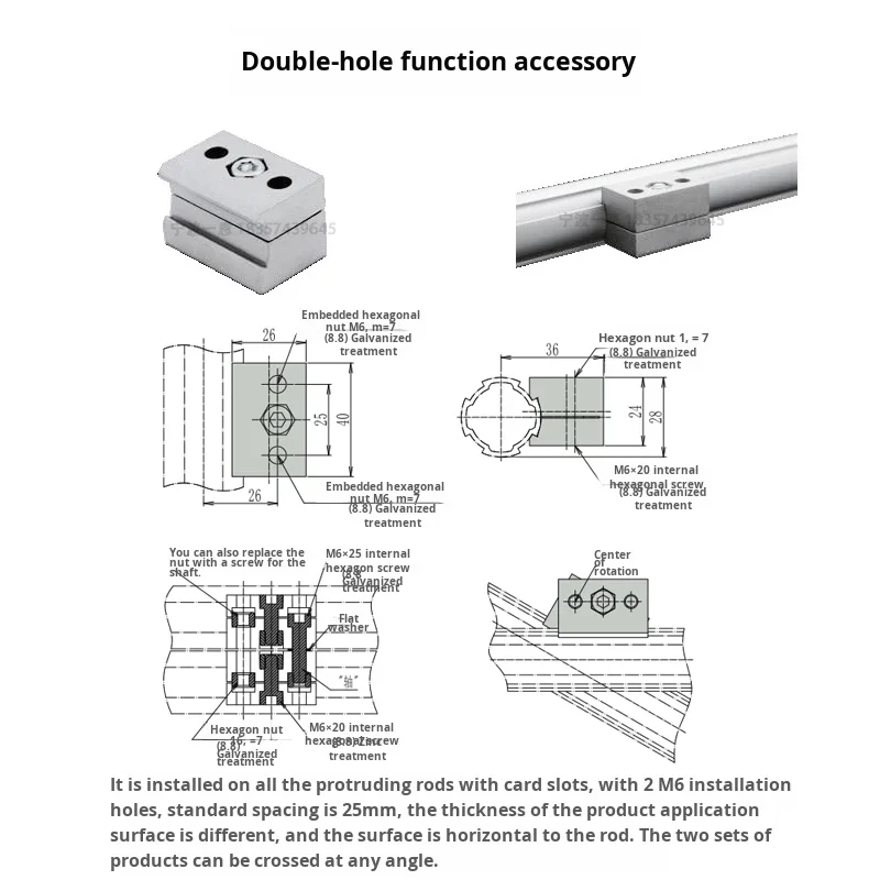 b u groove pulley set metal pulley joint screw third generation lean tube accessories-18
