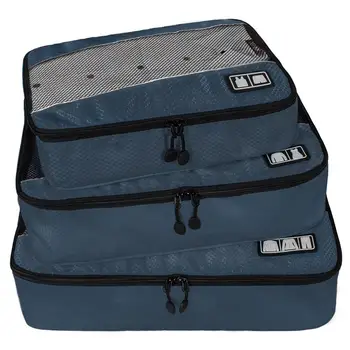 cubes luggage nylon embalaje viaje cubos organizers 3pc equipaje