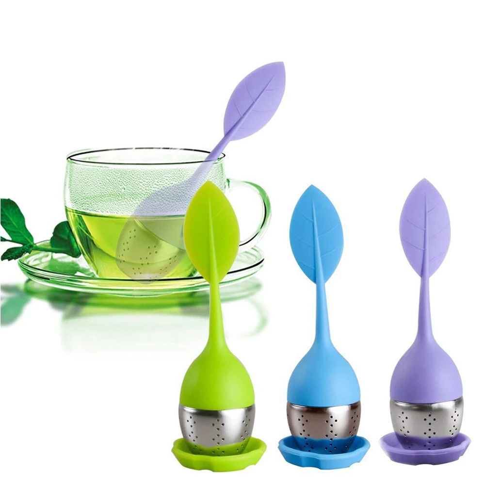 Factory Wholesale High Quality Silicon Tea Infuser With Stainless Steel