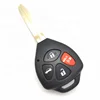 Jiashi 4 button car remote key shell for Toyota auto smart control transponder chip key blank cover