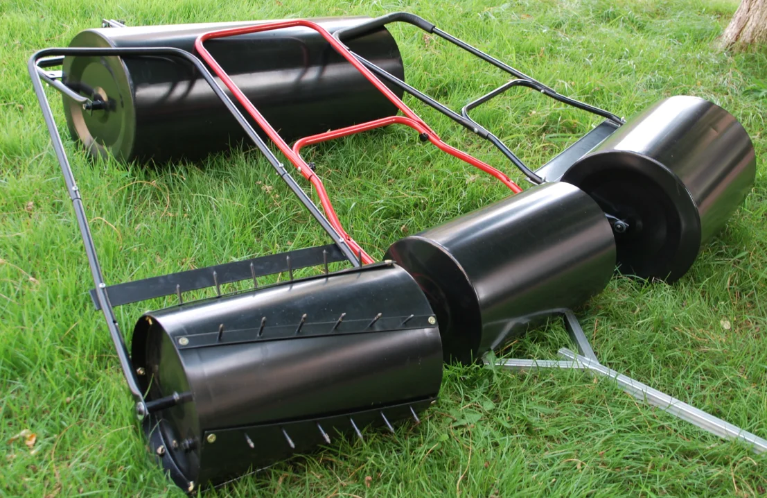 metal lawn roller
