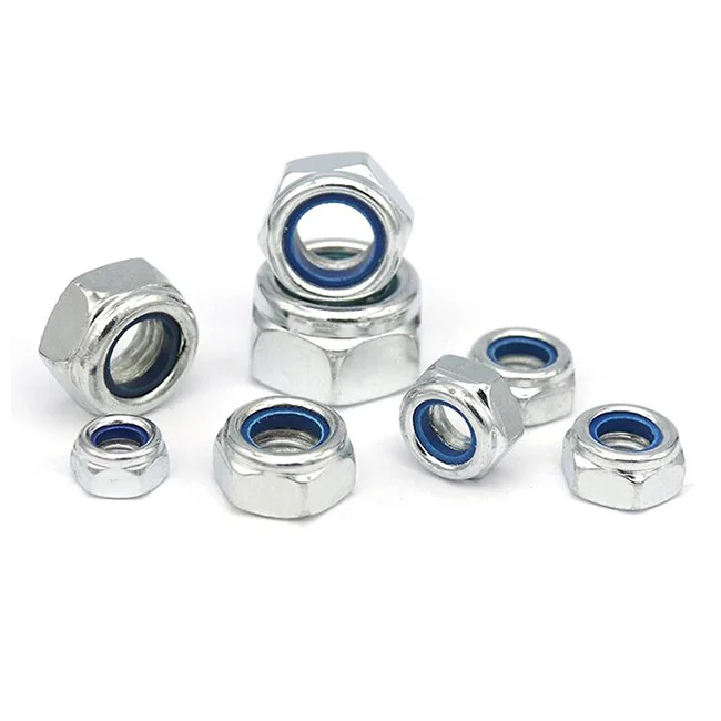 Din985 Self Locking Nuts Stainless Steel Jammed Nut Carbon Steel Lock