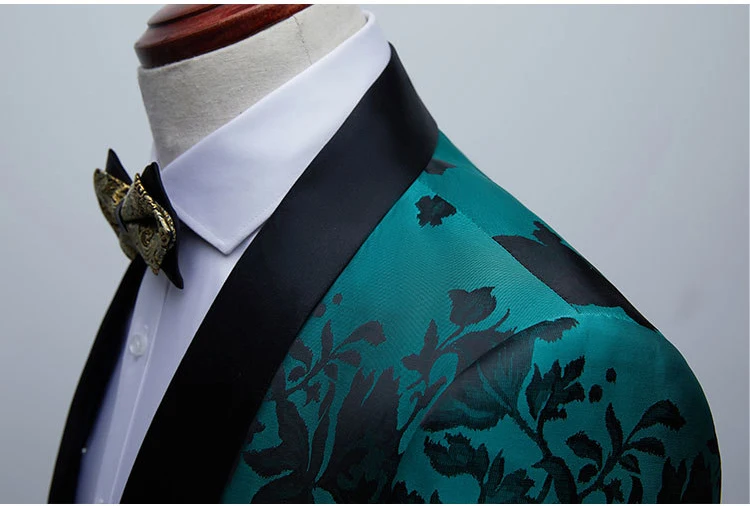Oem Service China Factory Latest Coat Pant Designs Green Designer Men Party Man Suit Turkish For Men