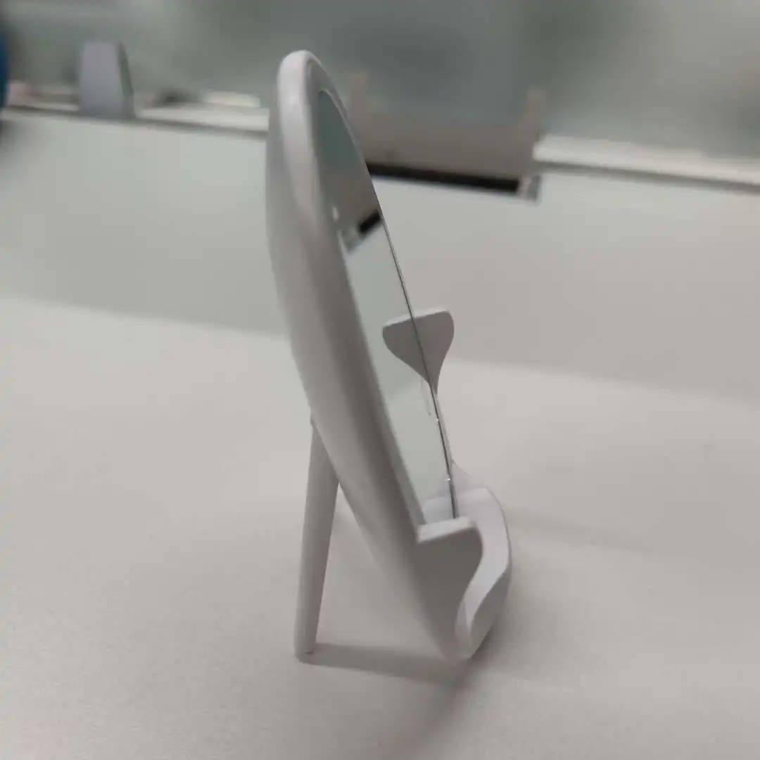 
Rechargeable Makeup Mirror with 10w Wireless Charging Lighted Model for Travel 