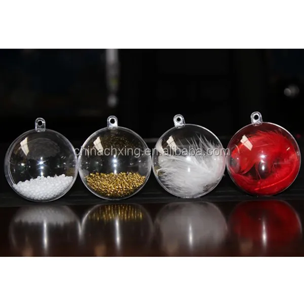 Different Sizes Clear Plastic Balls For Christmas Ornaments Buy Clear