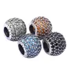 Ajax Factory Price S925 Sterling Silver Colorful Bead Charm Fit Original Pandora charms Bracelet Necklace DIY Women Jewelry