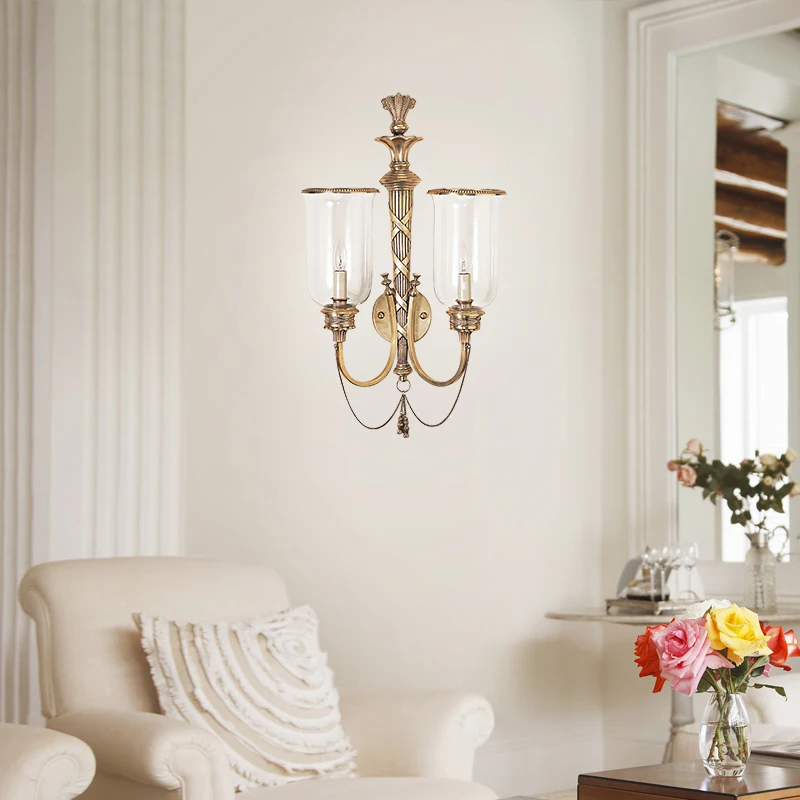 dewax brass wall lamps luxury