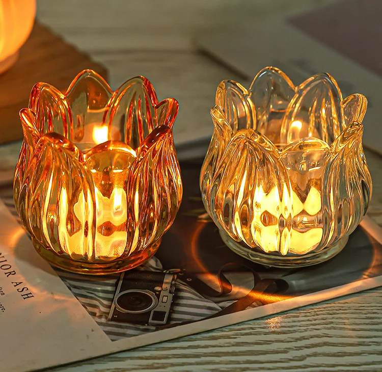 product modern luxury glass candle jar embossed with customizable logo 3oz 5oz 6oz 7oz 8oz empty glass candle jars-7