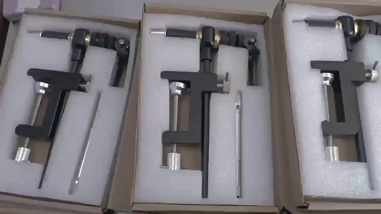 Petit étau De Montage De Mouches Pince Réglable – Outil De Précision Pour Pêche