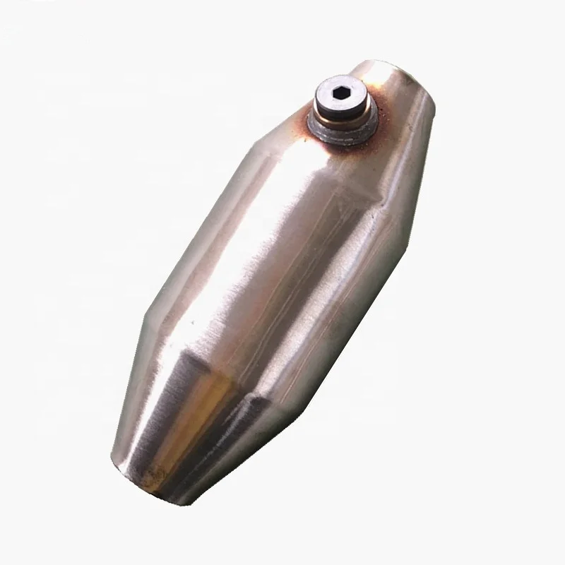 
100 CPSI High Flow Metal Catalyst Catalytic Converter Universal for Racing car Sport Car metal substrate 