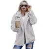 Good Price New Product 2019 Winter Pocketed Sherpa Statement Jacket For Women