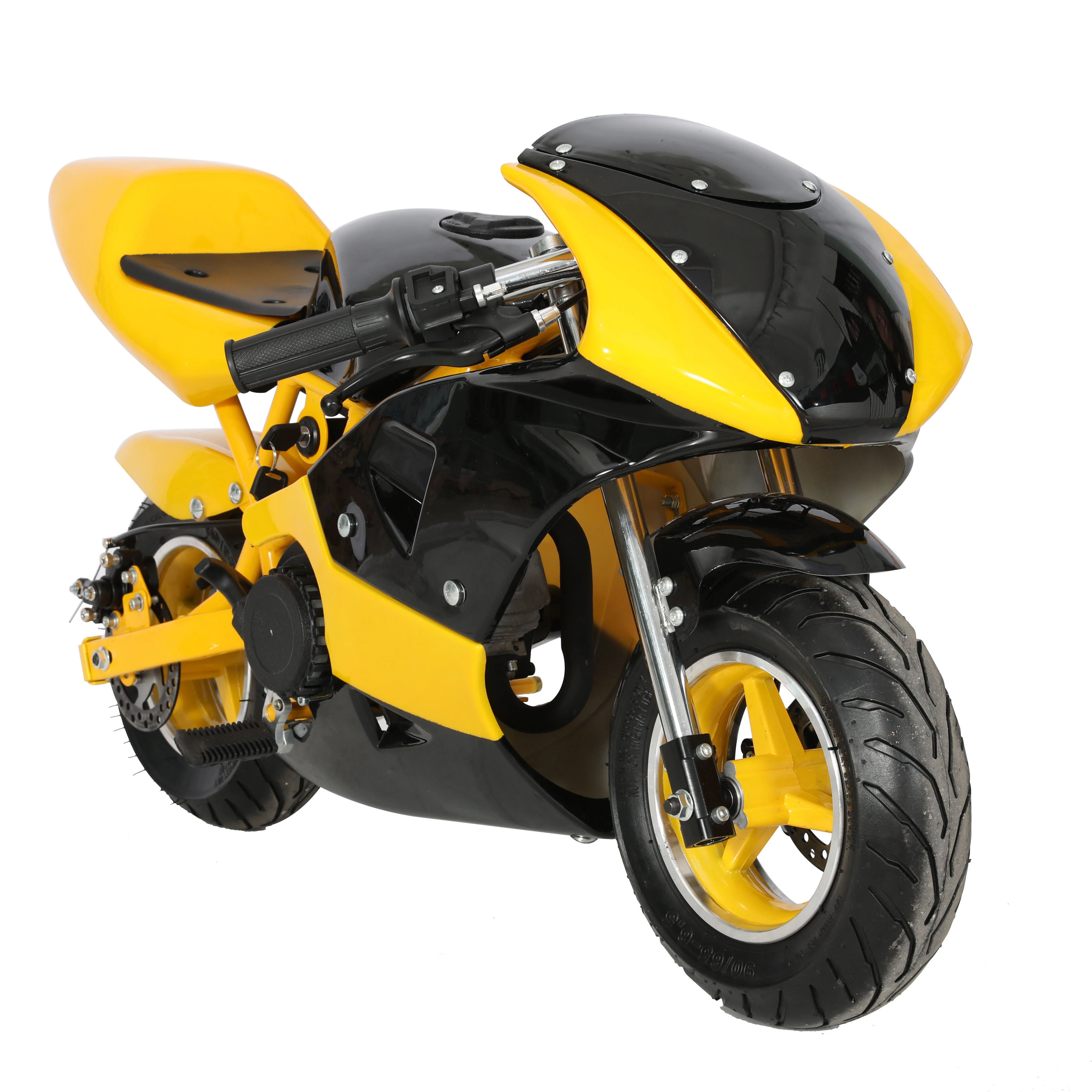 Classic Pocket Lianmei LMOOX-R3 Mini Dirt Bike 49cc Chain Drive 