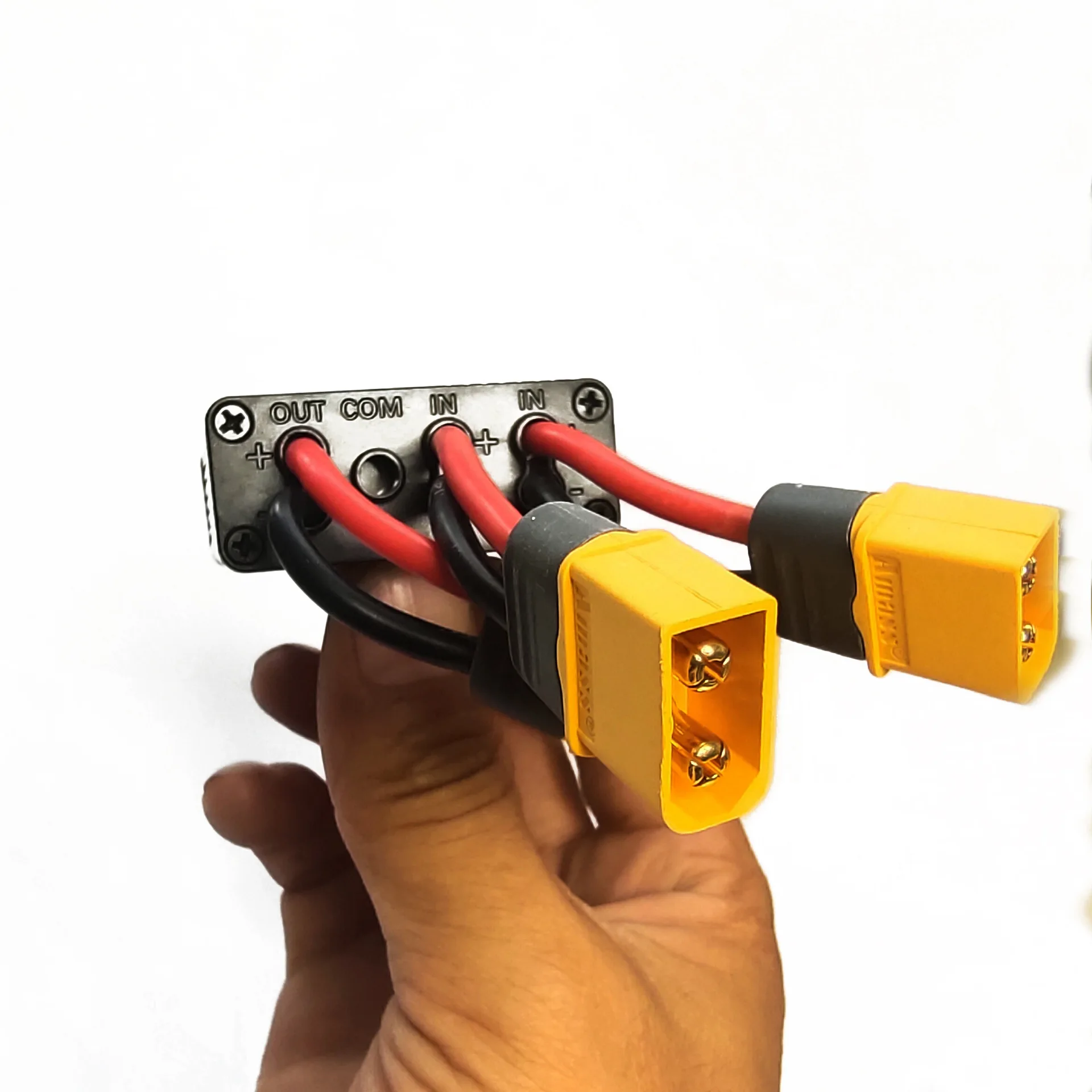 20v72v Dual Battery Connector For Increase The Capacity By Connecting