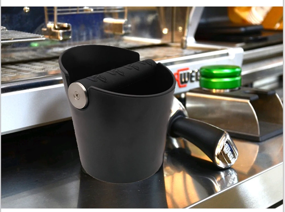 Homee Plastic Coffee Knock Box With Removable Heavyduty Knock Bar