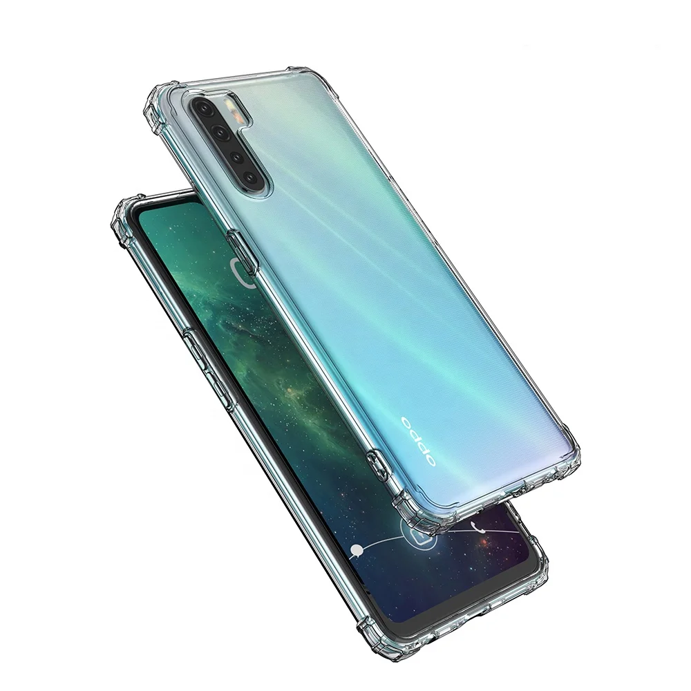 Soft Clear Transparent Shockproof Back Cover Cases on for Oppo A52 A72 A92  ACE A92S Find X2 Pro for Realme Pro 6S C3 C3i C11