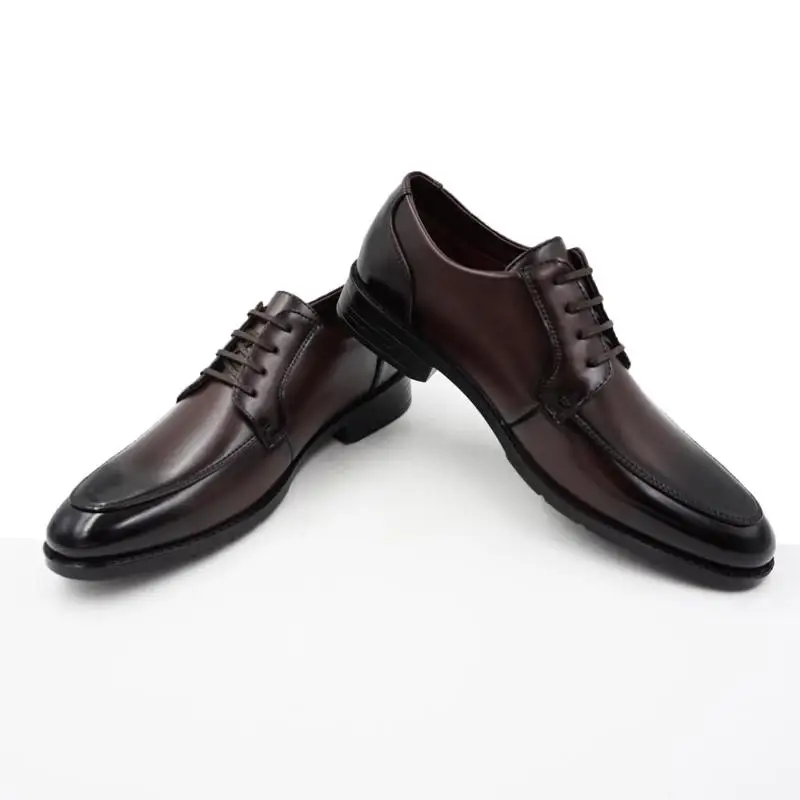 branded brown male casual work formal dress business wedding shoes for men