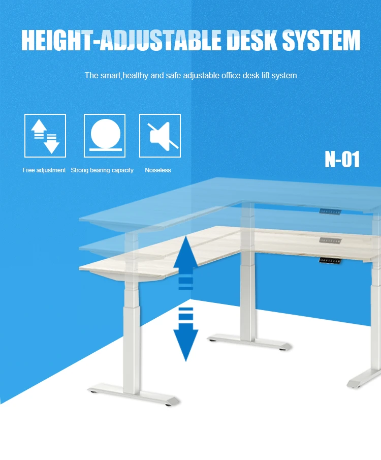 Professional Factory Motorized Steel Furniture Leg Adjustable Electric