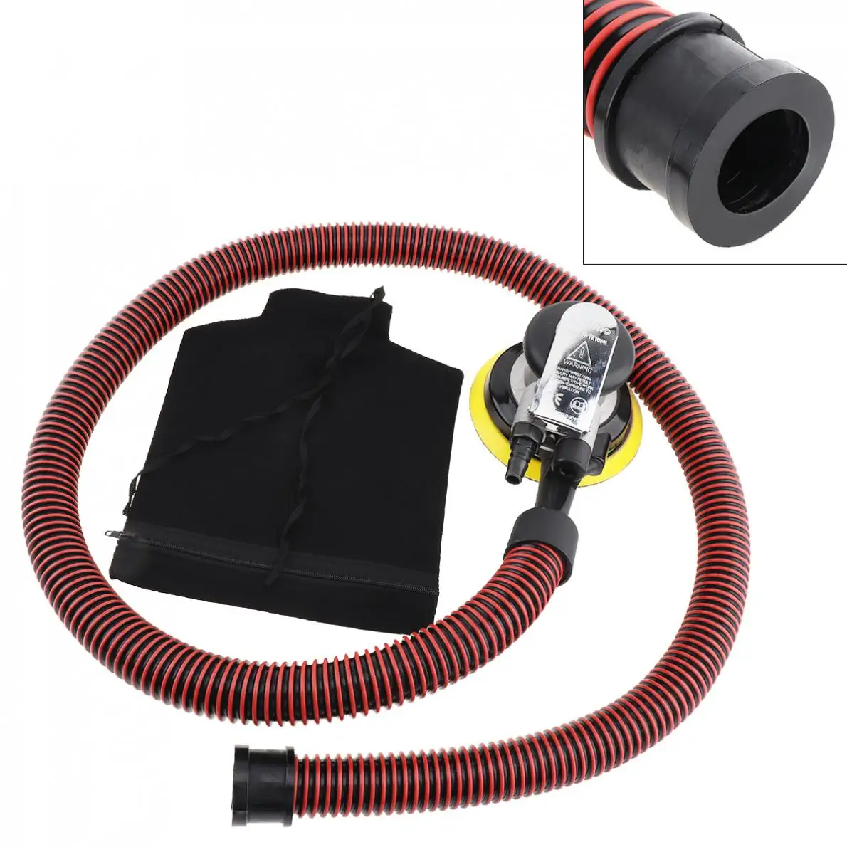 Ty71115d Industrial Selfvacuuming Orbital Palm Air Sander 6 In. Hookit