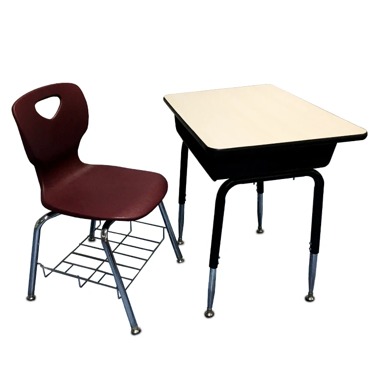 Second Hand Price School Furniture Height Adjustable Table Bench