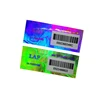 Free design 3D hologram security one time use QR code & barcode sticker label