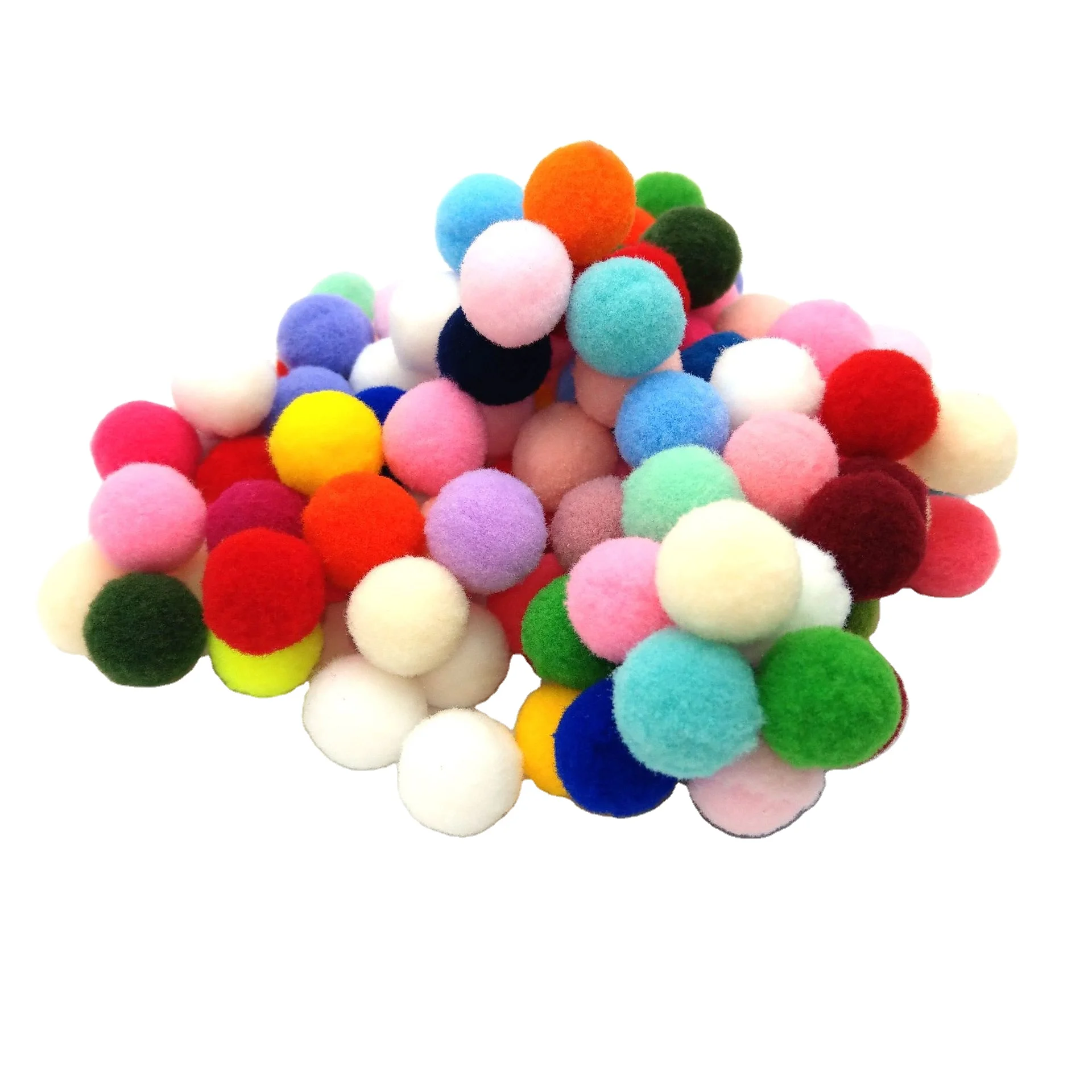 Assorted Pompoms Multicolor Arts And Crafts Fuzzy Poms Balls For Diy Creative Crafts Decorations - Buy Ball,Decorative Balls For Ceiling,Diy Plastic Craft Balls Product on Alibaba.com