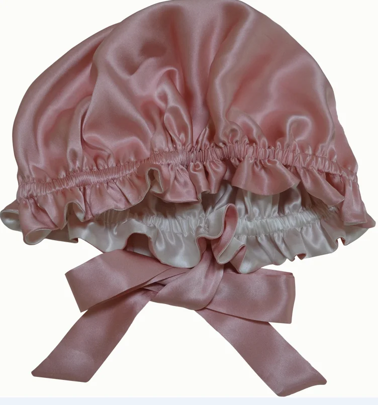 satin sleep silk hair bonnet wholesale baby satin bonnet