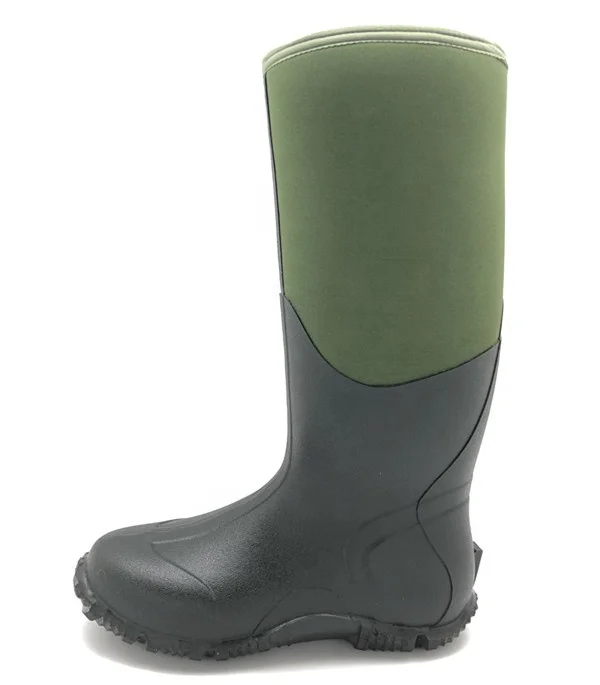 
High Quality Waterproof Neoprene Rain Boots for Workers and Farmers 
