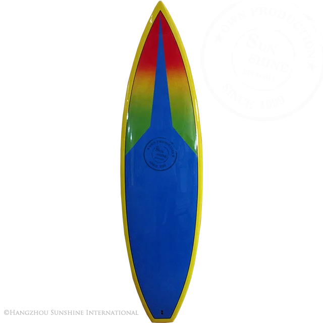 Epoxy Fiberglass Short Surfboards In Colorful Painting Buy Fiberglass