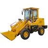 Factory directly provide four wheel 1000kgs rate load 1m3 28kw closed cabin small loader for sale