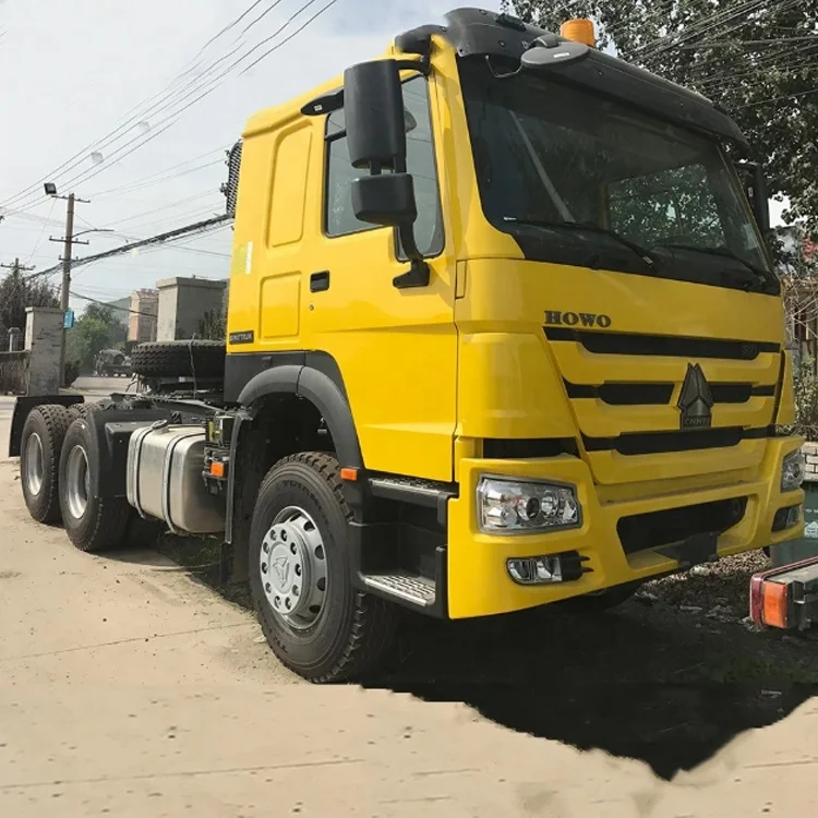 Used Sinotruck HOWO 371 375 420HP Engine Tractor Truck LHD/RHD Available