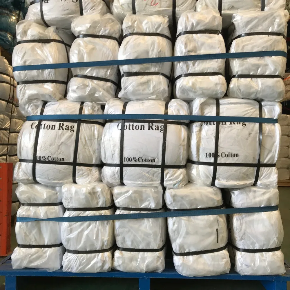 wholesale industrial cleaning wipes rags cotton fabric scraps