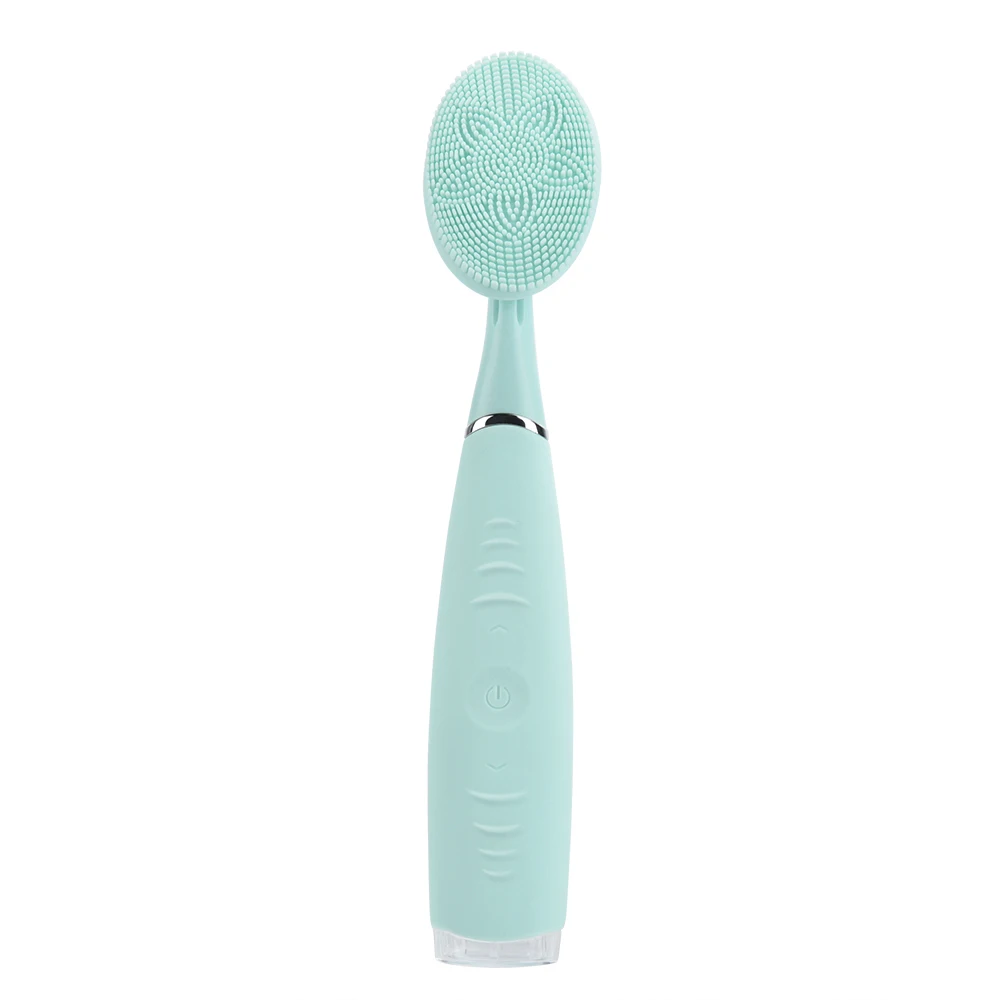 Dropshipping Ultrasonic Wireless Facial Spa Waterproof Facial Cleansing Spin Brush Set With Ce Rohs   .jpg