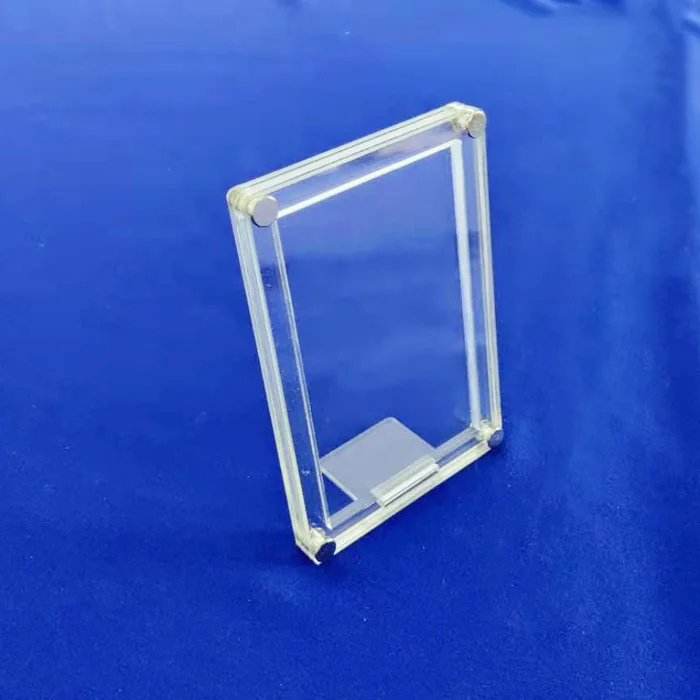 Acrylic Collectible Card Display Case With Back Stand Acrylic Booster