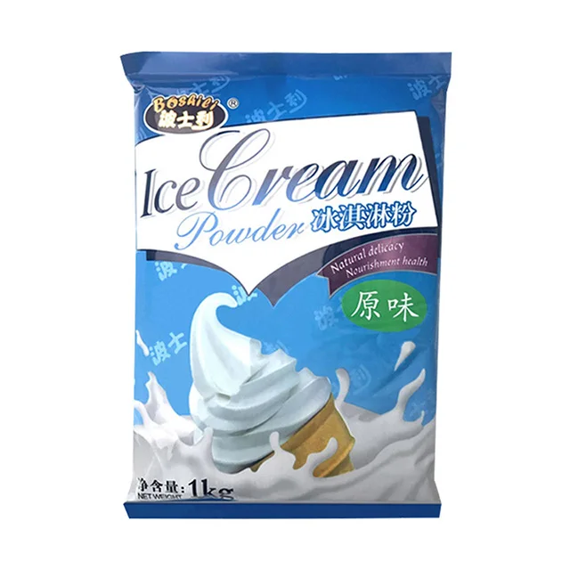 Original Flavor Ice Cream Powder 1 Kg Bag Soft Ice Cream Wholesale Ice